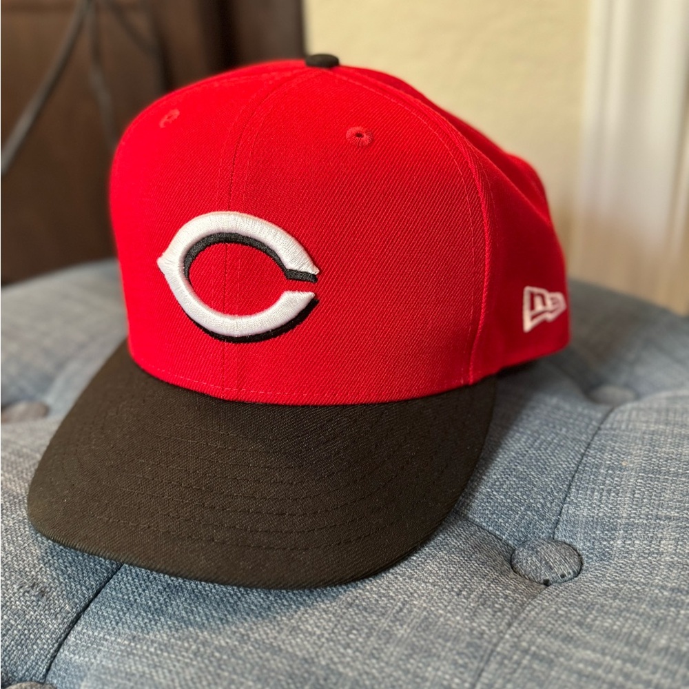 Cincinnati Reds New Era Road Authentic Collection On-Field 59FIFTY Fitted Hat